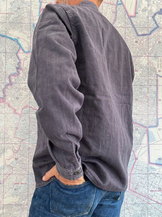 FOB Factory HBT Fatigue Jacket Navy