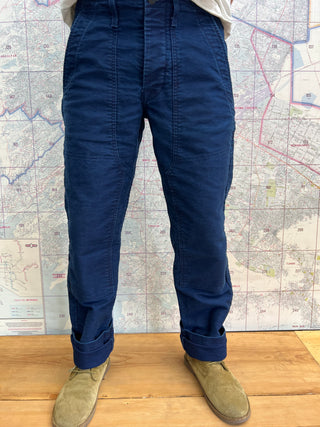 Hencye Moleskin Workpant Indigo Imogene + Willie