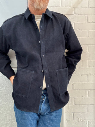 Sashiko Big Shirt Japan Blue Jeans
