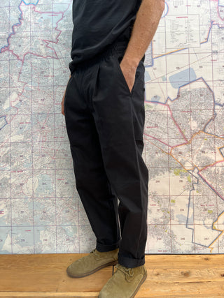 Back Nep Umps Pants Black JM4507 Jackman