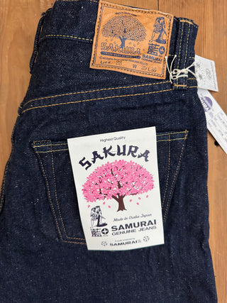 Samurai S500 AX-Sakura 18 oz jeans