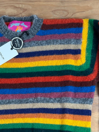 Shaggy Bear Multiple Stripes Mixed Up Howlin