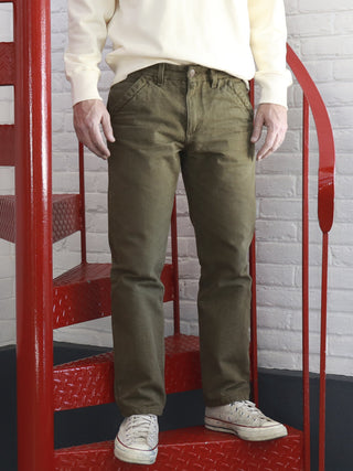 Worker Chino 14 oz Slub Army Freenote Cloth
