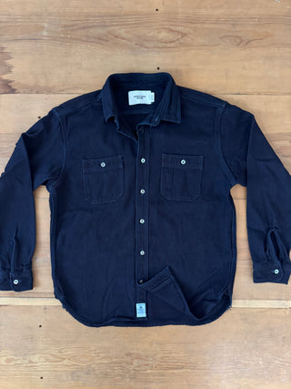 Camisa Triple Stitch Dobby Indigo Momotaro