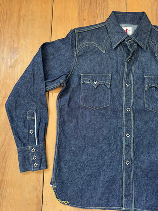 SWD L01 10 oz Selvedge Western Shirt Samurai