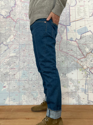 Pure Blue Japan 14oz-GRE-019 Greencast Indigo