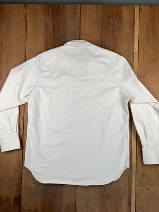 F3512 Camisa Western Ecru FOB Factory