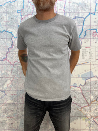 Grey Double Heavyweight Tee Wonderlooper