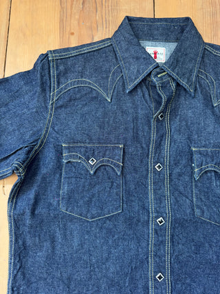 SWD L01 10 oz Selvedge Western Shirt Samurai
