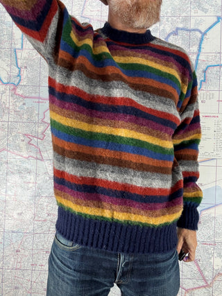 Shaggy Bear Multiple Stripes Spaced Up Howlin