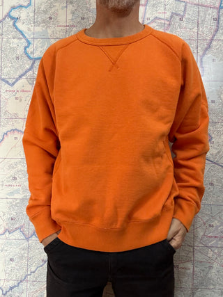 Wonder Looper Super Looper French Terry Crewneck Naranja