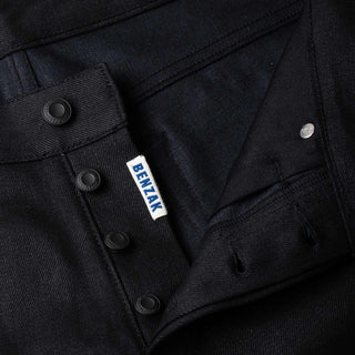 13 oz black selvedge Benzak Denim Developers 006
