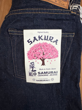Samurai S500 AX-Sakura 18 oz jeans