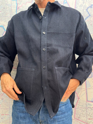 Sashiko Big Shirt Japan Blue Jeans