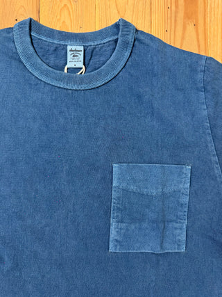 Jackman Pocket T shirt Azul Desgastado Camiseta