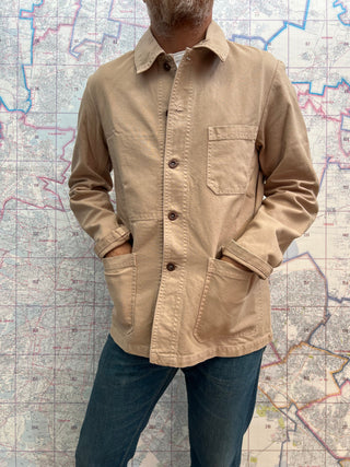 Vetra French Chore Jacket Chalk