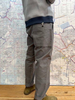 Back Nep Umps Pants True Grey JM4507 Jackman