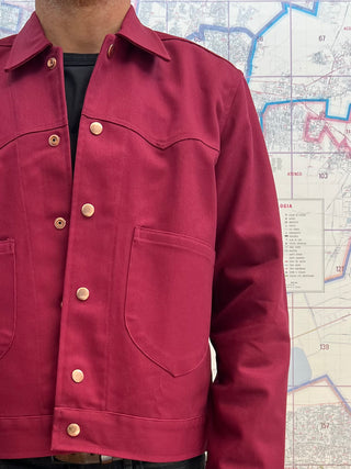 Richter Trucker Jacket Terlingua Burdeos