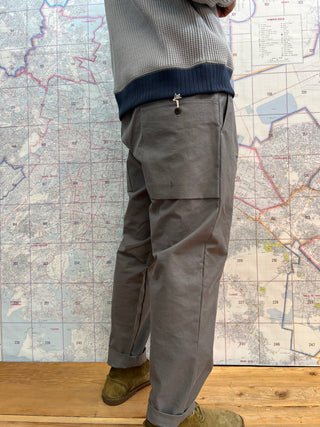 Back Nep Umps Pants True Grey JM4507 Jackman