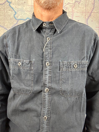 Chambray Camisa de Trabajo omoto Denim