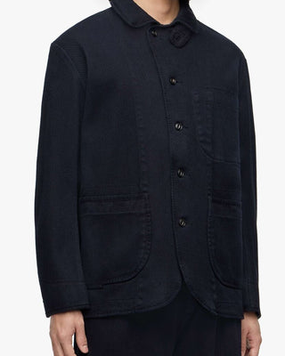 Chamarra Sashiko Indigo Momotaro