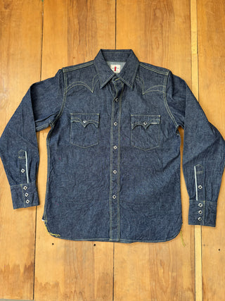 SWD L01 10 oz Selvedge Western Shirt Samurai