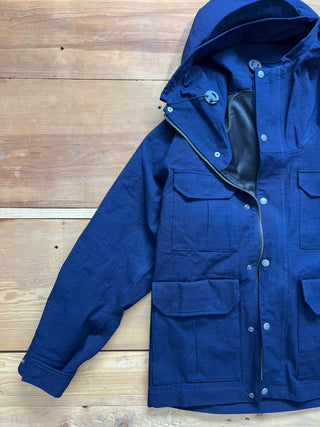 Ripstop Hand Dyed Mountain Parka Samurai