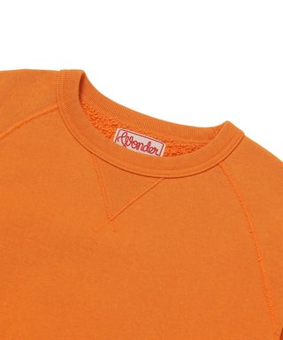 Wonder Looper Super Looper French Terry Crewneck Naranja