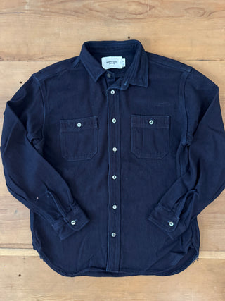 Camisa Triple Stitch Dobby Indigo Momotaro
