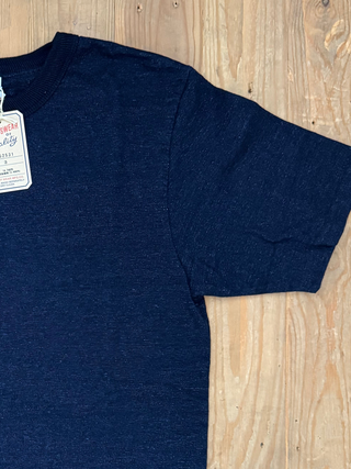 Camiseta Índigo Teñida en Hilo No. 7 UES Japan