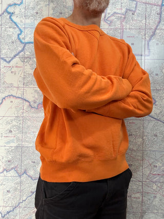 Wonder Looper Super Looper French Terry Crewneck Naranja