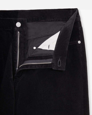 Momotaro #100 Straight Corduroy Negro