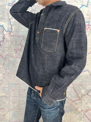 F2384 Pullover de Mezclilla FOB Factory