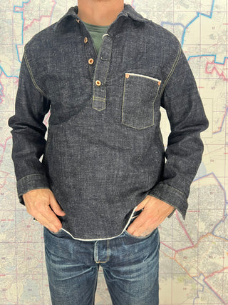 F2384 Pullover de Mezclilla FOB Factory