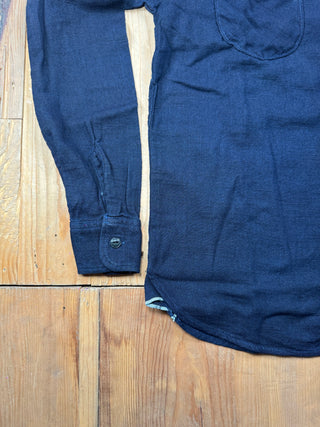 Indigo Cotton Viyella Shirt UES Japan
