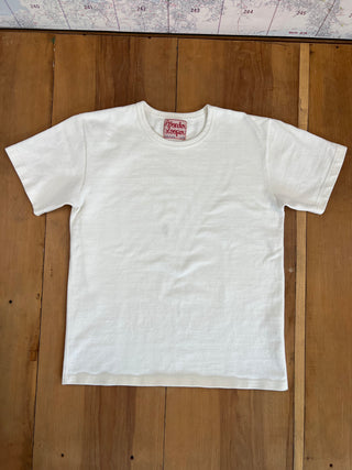 White Double Heavyweight Tee Wonderlooper