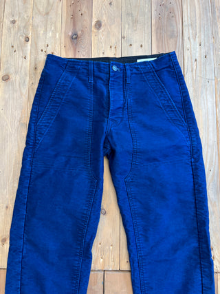 Hencye Moleskin Workpant Indigo Imogene + Willie