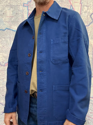 Vetra French Chore Jacket Peacock Chamarra