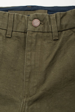 Worker Chino 14 oz Slub Army Freenote Cloth