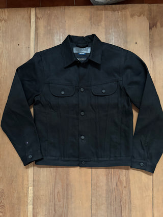 Benzak Trucker Jacket 13 oz Black Slub Selvedge BDJ-05