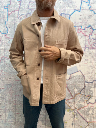 Vetra French Chore Jacket Chalk