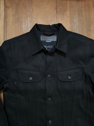 Benzak Trucker Jacket 13 oz Black Slub Selvedge BDJ-05