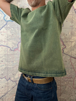 Camiseta Extra Pesada SJST TW01 Samurai Verde