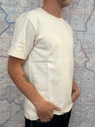 Ecru Double Heavyweight Wonder Looper Camiseta