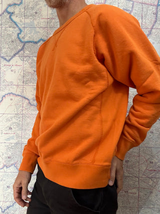 Wonder Looper Super Looper French Terry Crewneck Naranja