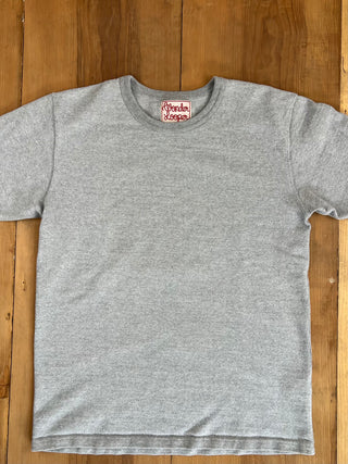 Grey Double Heavyweight Tee Wonderlooper