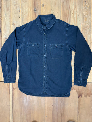 Chambray Camisa de Trabajo omoto Denim
