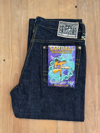 Samurai S210 XJ17oz-26U Jeans Año del caballo