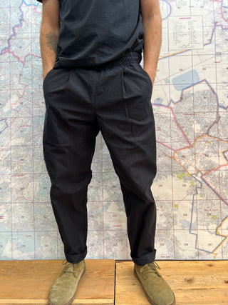 Back Nep Umps Pants Black JM4507 Jackman