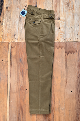 Pantalones de pana beige Momotaro